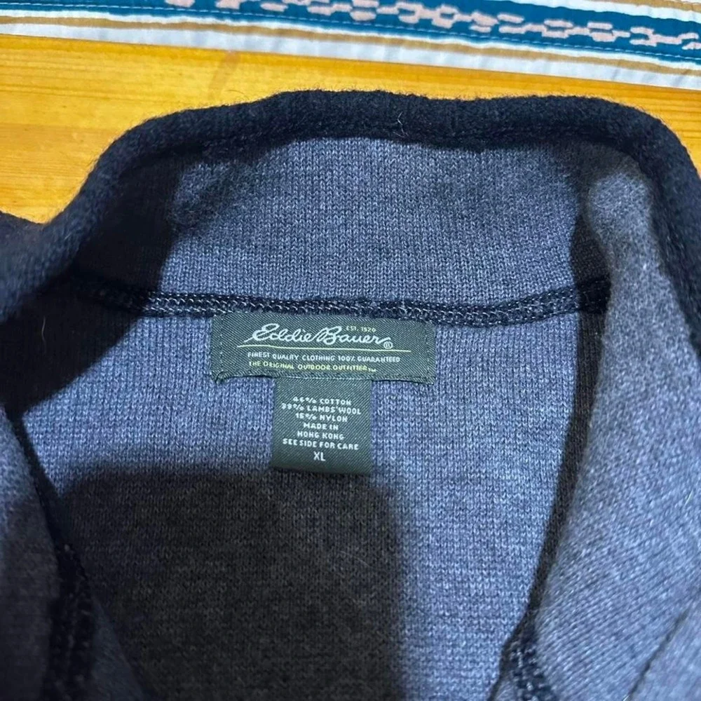 Eddie Bauer‎ Cotton and Wool Blend vest